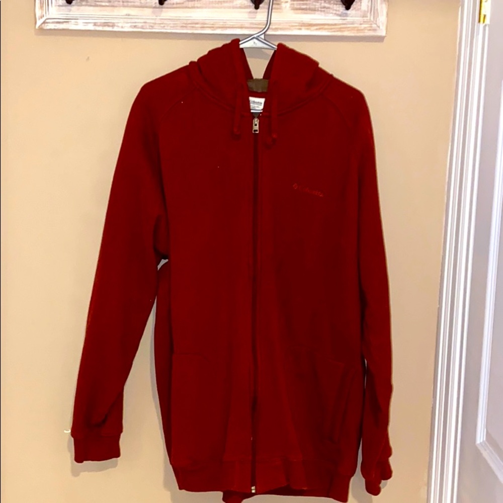 Men’s Columbia Zip up Hoodie!